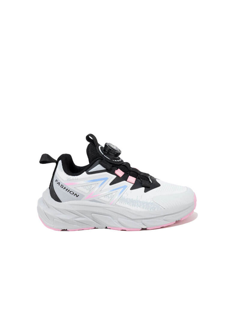 Baskets colorées à bouton rotatif